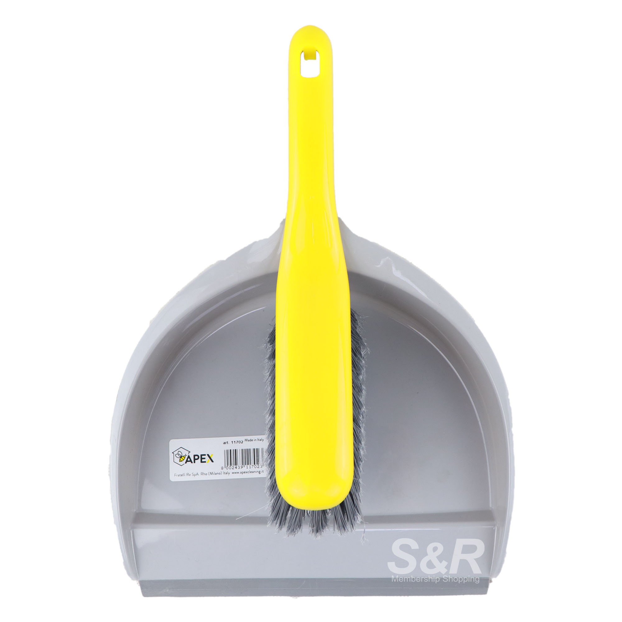 Apex Dustpan with Brush 1 set